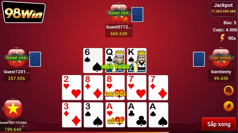 Mậu binh online 98win - Bắt đầu cuộc chơi ngay hôm nay 6 Hướng dẫn chơi mậu binh online 98win cho người mới